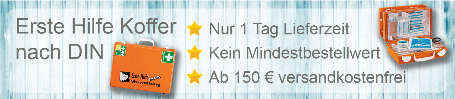 erste Hilfe Koffer nach DIN