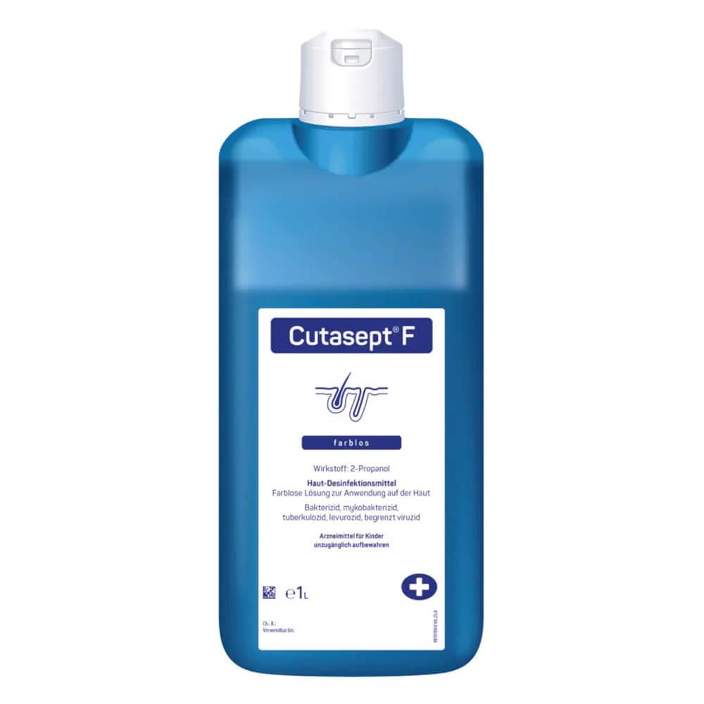 HARTMANN Desinfektionsmittel Cutasept F, Hautdesinfektion, 1000 ml Flasche