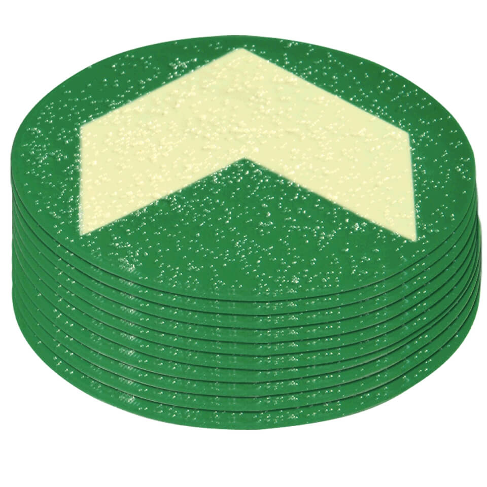 PATIKIL Richtungspfeil Aufkleber - 12 Stück Wasserdicht 15x4cm