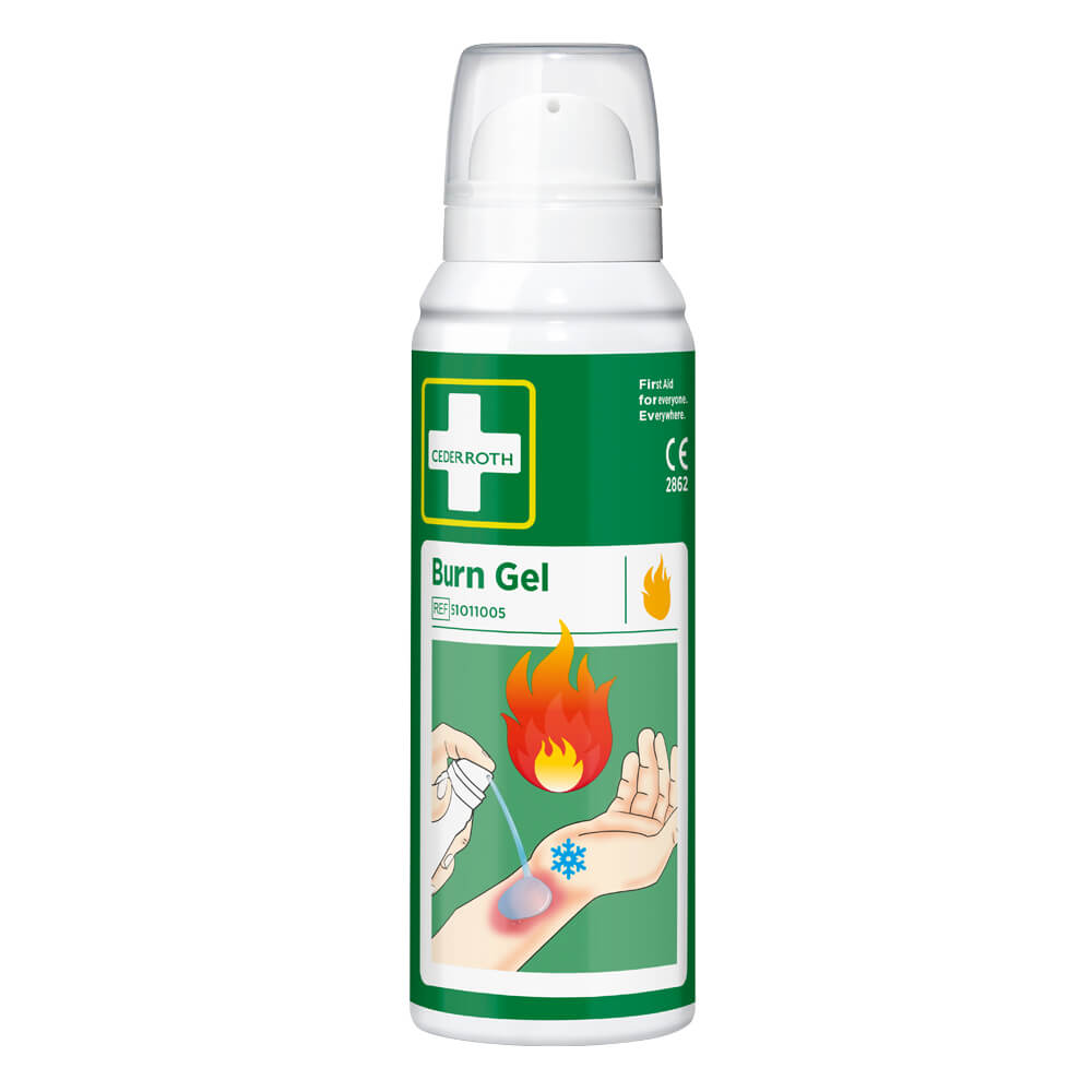 CEDERROTH Burn Gel Spray, khlendes Hydro-Gel, 100 ml Flasche