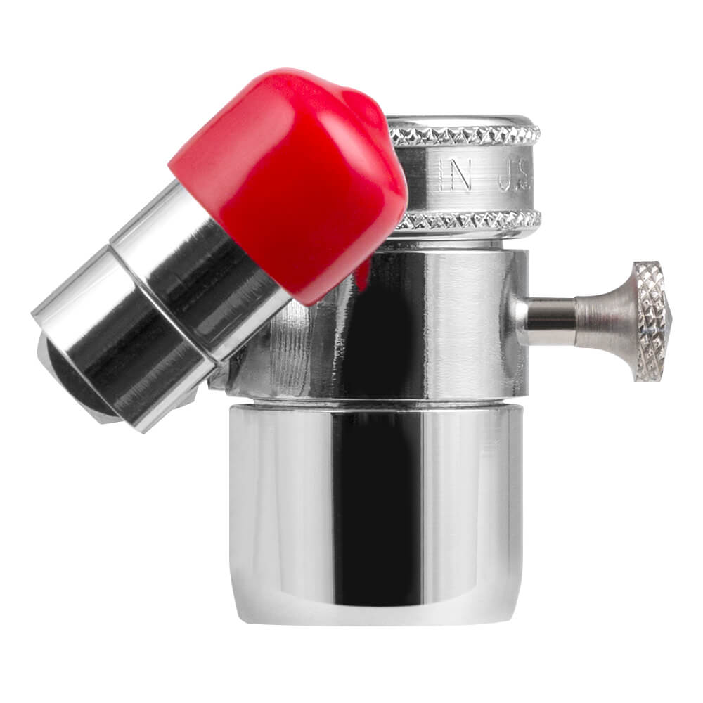 TMS PRO SHOP Augendusche I.c.clear Für Wasserhahn – Augenspülstation 7,8x4,8x4,5 Cm, Rote Staubkappe, Inkl. Rettungszeichen, Arbeitssicherheit