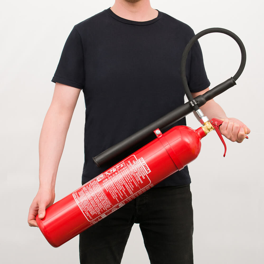 Feuerlöscher | CO² - Feuerlöscher K5AJ (Aluminiumbehälter Feuerlöscher | CO² - Feuerlöscher K5AJ (Aluminiumbehälter