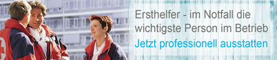 Ersthelfer-Ausstattung professionell und günstig