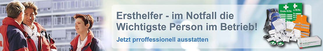 Ersthelfer-Ausstattung professionell und günstig