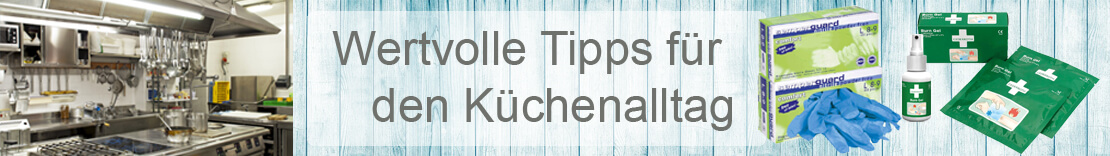 Verletzungsgefahr in der Küche – Erste Hilfe Tipps