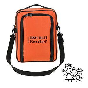 SÖHNGEN Erste-Hilfe-Tasche SCOUT KiTa großer Wandertag, orange/schwarz, gefüllt SÖHNGEN Erste-Hilfe-Tasche SCOUT KiTa großer Wandertag, orange/schwarz, gefüllt