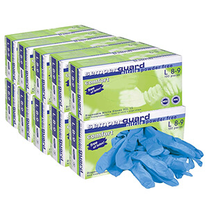 SEMPERGUARD Einweghandschuh Nitrile Comfort, puderfr. Nitril