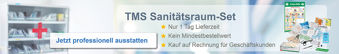 TMS Sanitätsraum Set TMS Sanitätsraum Set