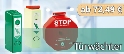 Türwächter zur Fluchtwegsicherung
