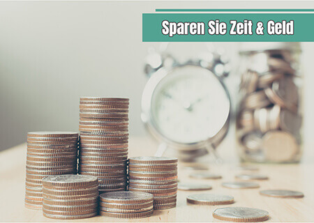 Großkunde Zeit und Geld sparen